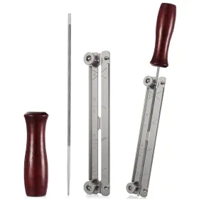 Fl-lanties-3067 Lanties 3 Packs Chainsaw Sharpening File Kit 1 Guide Round Files 5/