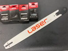 Ms310 Laser 41032 24 Inch Fits Stihl Forestry Pro Chainsaw Bar 4 Oregon Chains 3/8 .050