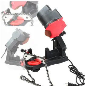 Legendary-yes 009104430614 Electric Grinder Chain Saw Bench Sharpener Vise Mount With Grind Chainsaw Wheel