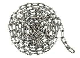 348458 Lifstar 5/32-in X 10-ft Weld Stainless Steel Straight Link Chain For Home