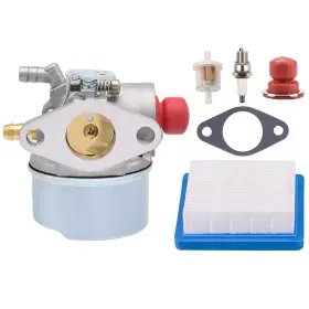 Oh195ea Lushview 640004 640025 Carburetor For Tecumseh 5hp 6hp 6.5hp 5.5hp Black