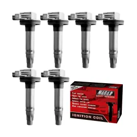 Mx-dq9130e1-22021701 Macax Set Of 6 Ignition Coils Pack Compatible With Ford Explorer F150 L Inch .. Fast Ship