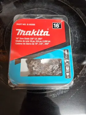 E-00256 Makita 16 Inch Chainsaw Saw Chain 3/8 Low Profile Pitch .05 Gauge