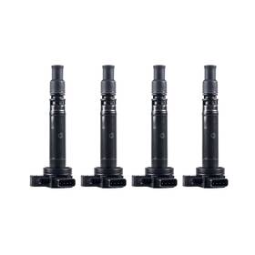 Mas Dq50139 Set Of 4 Ignition Coils Pack Compatible With 2000-2004 Toyota T... Fast Ship