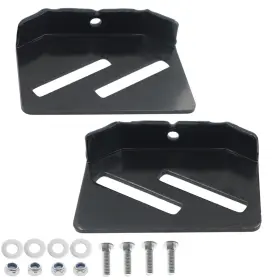 532436125 Masnln 732688441270 Skid Shoes 532174762 Lh And Rh Metal Plate For Husqvarna Black