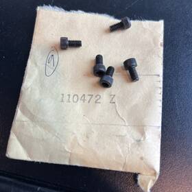 Mcculloch 110472 Lot Of 5 Screw 8-32 X 5/16 Inch Pro Mac 60 600036b 600036j Chainsaw