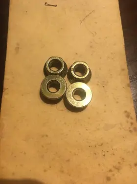 213169 Mcculloch 2 New Bar Nut M8 For Pro Mac Pm 605 610 650 Timber Bear Eb3.7