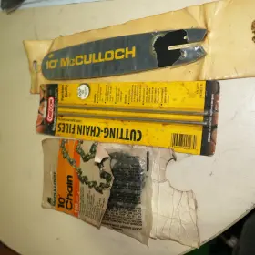 214923n Mcculloch New Vintage 10ftft Chain And 215250 Bar For 100 200 Series Saws