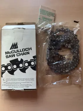 Spg-320gxl-68cl Mcculloch 21855112 Saw Chain Vintage Chainsaw Nos Oem