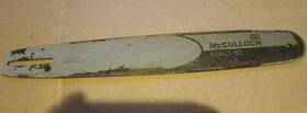 Mcculloch 63541qg Vintage 10-10 Guide Bar Used Oem B1