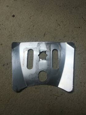 Mcculloch 67588 Used Power Mac 6 Pm6 Chainsaw Inner Bar Plate