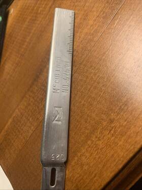 Mcculloch 67680 Chainsaw Pro Mac Series Chain Depth Gauge Tool Round Nose Guide