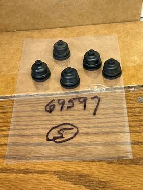 Mcculloch 69597 5 Pack Oem New Rod Boot Sp60 610 650 800 Dealer Close Out