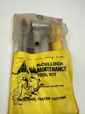 84904 Mcculloch Vintage Maintenance Tool Kit No. For Six Series Saws