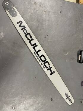 Mcculloch 86830 Vintage Oem 28 Inch Bar .050 3/8