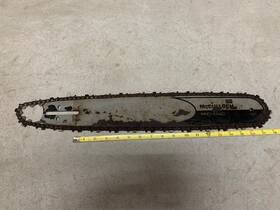 Mcculloch 87080 Vintage 18 Inch Chainsaw Bar # Hv And Chain