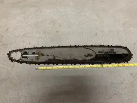 87080 Mcculloch Vintage 18 Inch Chainsaw Bar # Hv And Chain