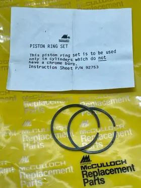 95143 Mcculloch Nos Oem Piston Rings Set Of Two Mini Mac 110 120 140 Pn B 68