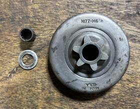 Mcculloch N177m6 Genuine Mini Mac 35 Clutch Drum Sprocket - Oem Used