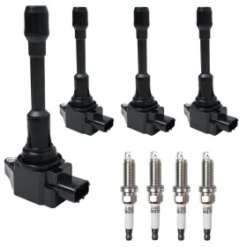 Mc2362 Mecero Ignition Coil Pack Uf549 And Spark Plug 93501 Compatible With 2007-2019 Nissa