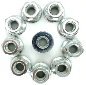 Mhyyt 792276090723 Replacement Husqvarna Chainsaw Nut Echo Bar - New 10 Pack Chain Saw