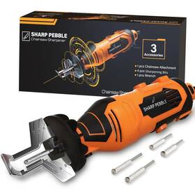Mighty Dreams 69f35262dd929b3e29dae894 Sharp Pebble Electric Chainsaw Sharpener Kit Comes With Chain Saw Tool
