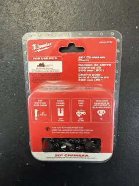49-16-2752 Milwaukee 045242692538 20 Inch Chainsaw Cha New Free Shipping