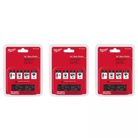 Milwaukee 445005527542 10 Inch Saw Chain 3-pack