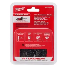 49-16-2749 Milwaukee Tool 14 Inch Replacement Chain For M18 Fuel Chainsaw