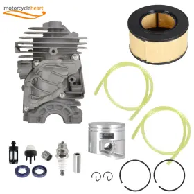 939319 Mitoharet Cylinder Piston Air Filter Bulb Fit For Ms251 Ms 251 44mm Chainsaw Tune-up Kit