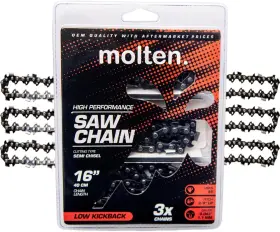 Mc164355 Moltensales Stihl Chainsaw Chain 16 Inch Fits Ms170 Ms 170 61 Pmm3 55 Replacem