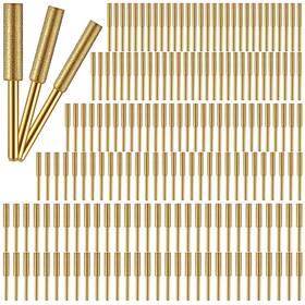 Morningro Hui-morningro-0477 180 Pcs Diamond Chainsaw Sharpener Bits Titanium Plated
