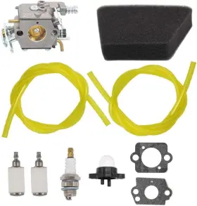Motoku 749029998195 Carburetor Air Filter Carb Fuel Line Spark Plug For Poulan Chainsaw 1950 20