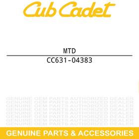 Mtd 631-04383 Pole Asm. 6 Inch Ps Remington Wizard Branch Rm1015sps Rm1015p Rm0815p