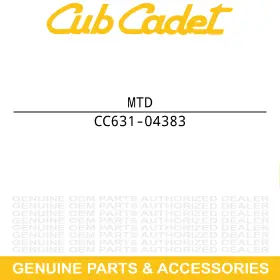 Rm1015sps Mtd 631-04383 Pole Asm. 6 Inch Ps Remington Wizard Branch Rm1015p Rm0815p