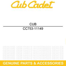 Mtd 753-11149 Lower Shaft Housing For Craftsman P2100