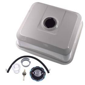 Navarme Amflh-ms0276 Gas Fuel Tank For Gx390 13hp Gx340 11hp Honda Pressure Washer Chrome Cap