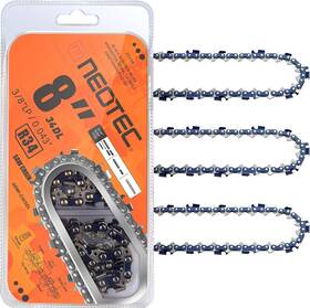 Neo-tec 755225991502 8 Inch Chainsaw Chain 3/8 Lp Pitch .043 Gauge 34 Drive Links R34 Replacement Ch