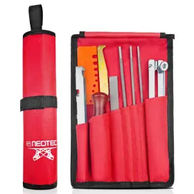 Neo-tec 785582824915 Chainsaw Sharpener File Kit Chain Saw Tool With 5/32 3/16 7/32- Inch