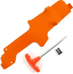 Neotec 037936956262 Orange Gas Fuel Tank Handle Guard Protection Plate Replacement Chainsaw 450