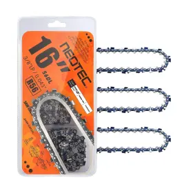 Neotec 3/8lp 0.043 Chainsaw Chain 16 Inch 3/8 Lp Pitch .043 Gauge 56 Drive Li... Fast Ship