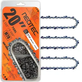 78dl Neotec 768510317499 20ftft Chainsaw Chains 325 Inch Pitch .050 Compatible With Husqvarna Makita Echo
