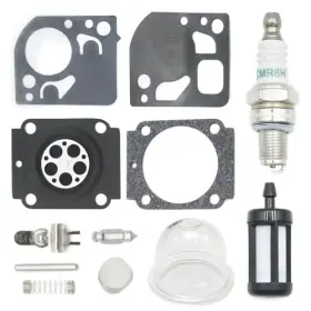 Usnhzm1526 Newnessai 4180 007 1035 Carburetor Rebuild Kit With Fuel Filter Needle Spark Plug