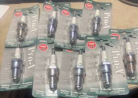 Ngk 087295024898 Pro V Spark Plug Bpr6ey Bl1 Lot Of 9 Plugs