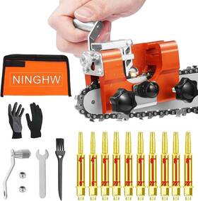 Ninghw 765672764871 Chainsaw Sharpener Jig Upgraded Chain Saw Tool Hand Crank Chainsa