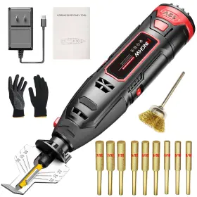 Ninghw 768523642861 Electric Cordless Chainsaw Sharpener Kit Chain Saw Tool 12v Batter