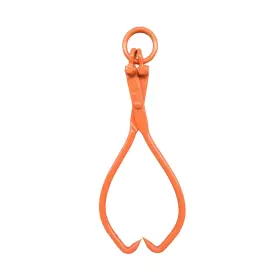 Oaolowf 18/25/32 Skidding Tongs Log Lifting / Swivel Dragging Steel 25 Inch -o-ring Orange