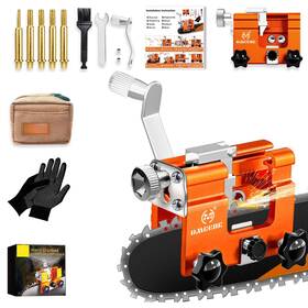 Omcchk Omus-4da1xiao-gold-bag-10.23 Universal Chainsaw Sharpener Jig With Bag And Gloves Portable Chain Saw Shar
