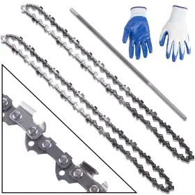 Oraevy 616430431163 2 Pack14-inch Chainsaw Chain S52 3/8 Inch Lp Pitch - .050 Gauge 52 Drive Links