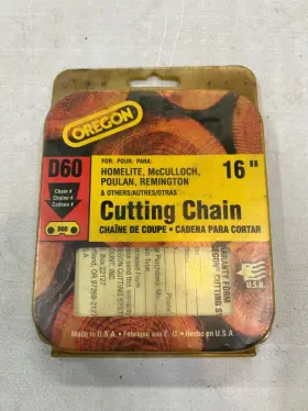 Oregon 036577000143 D60 16-inch Advancecut Chainsaw Chain - Fits Husqvarna Echo And More